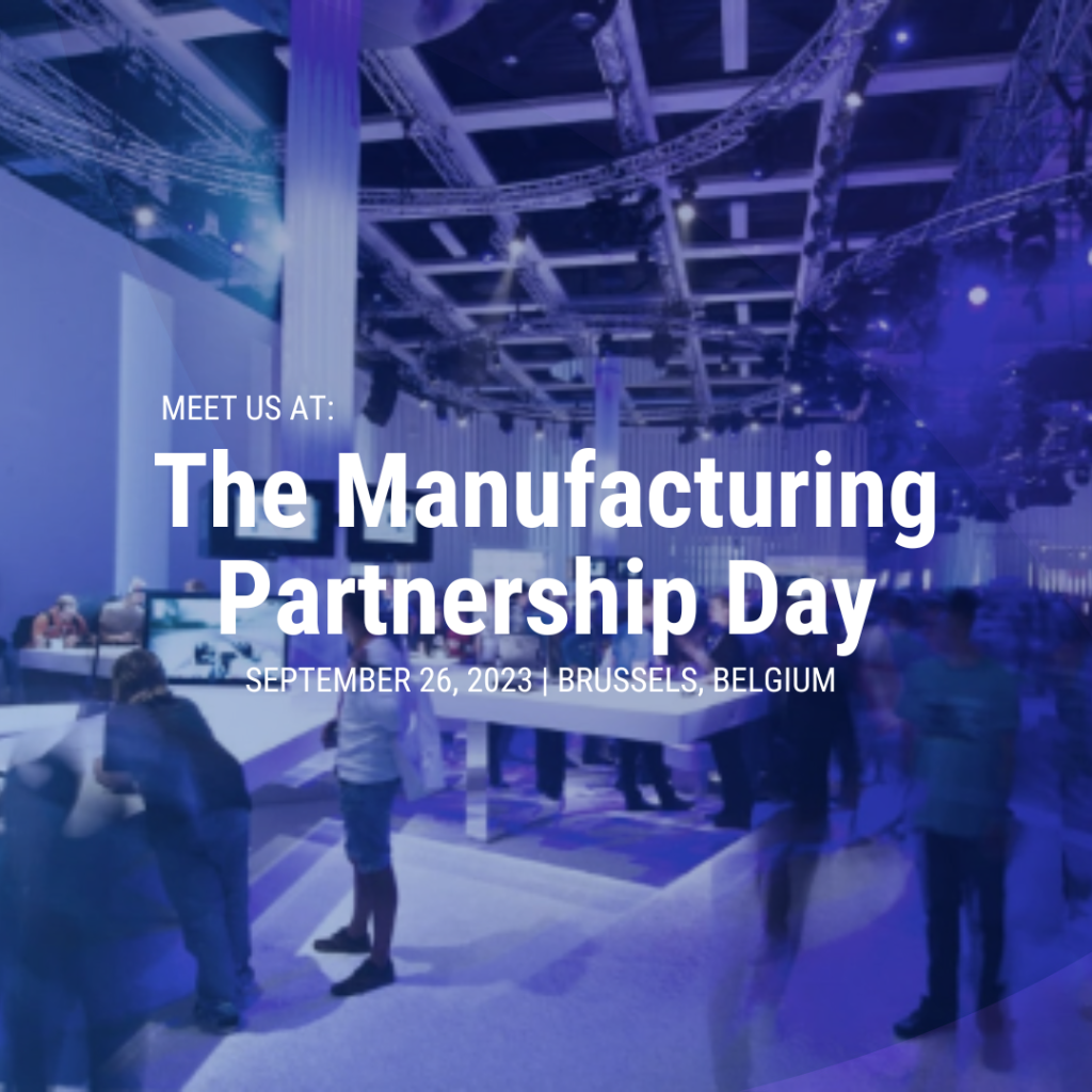 We are excited to announce our participation at The Manufacturing Partnership Day...